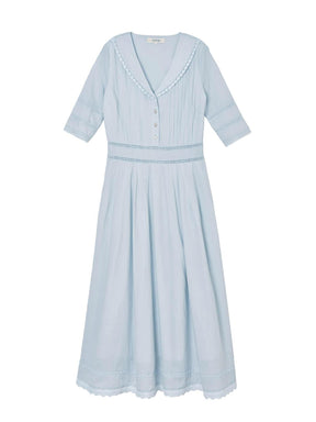 Robe Midi Paysanne 100% Coton