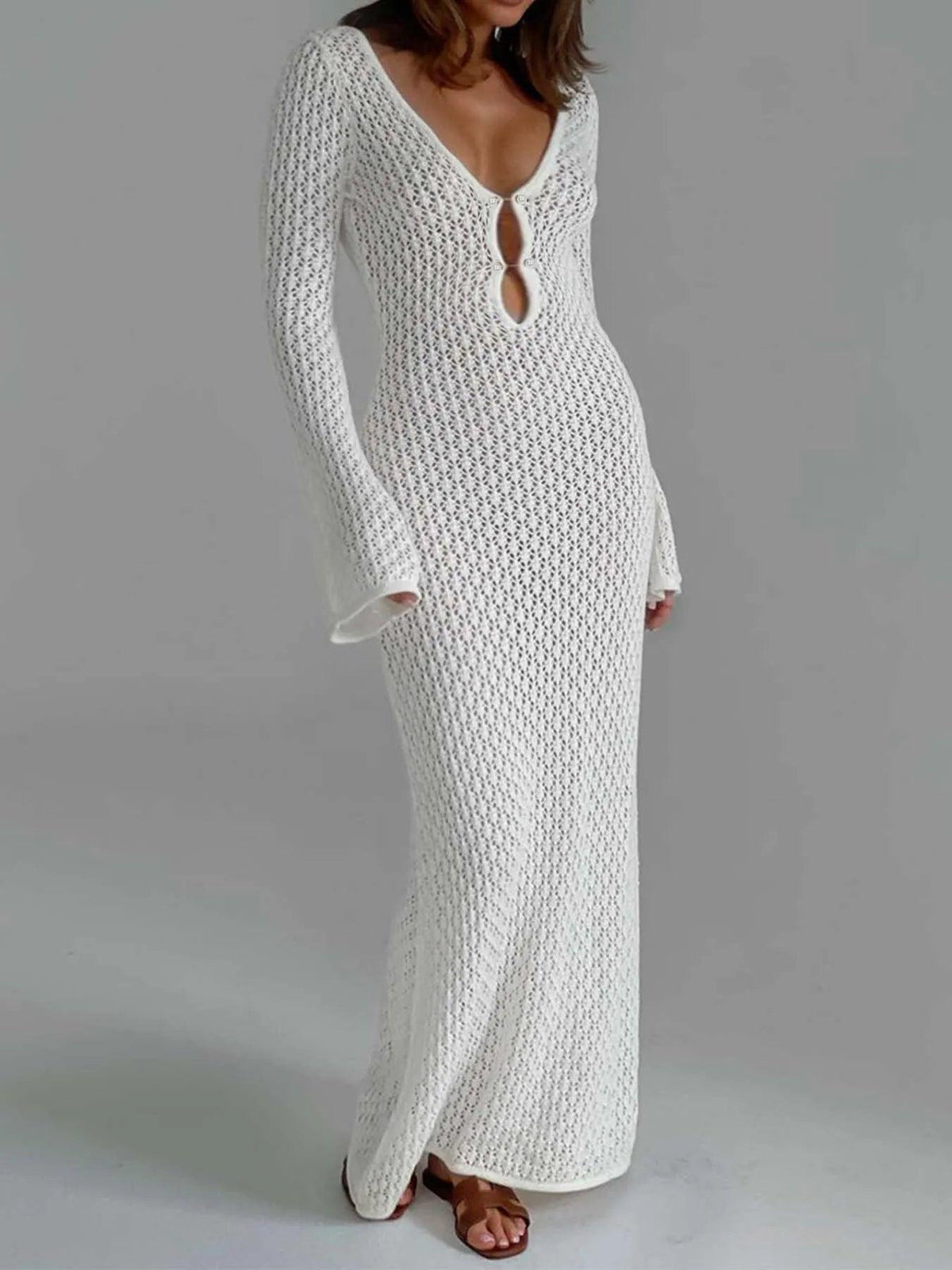 Robe en Crochet Vintage Plage