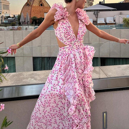 Robe Florale Élégance