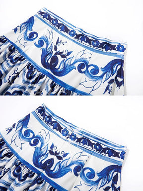 Ensemble Crop Top et Jupe Grèce Lune