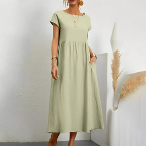 Robe en Lin Élégante