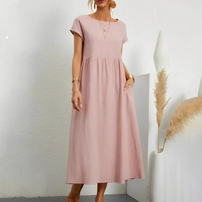 Robe en Lin Élégante