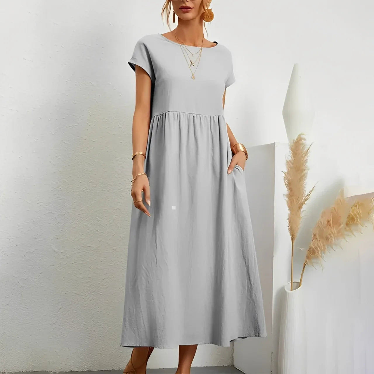 Robe en Lin Élégante